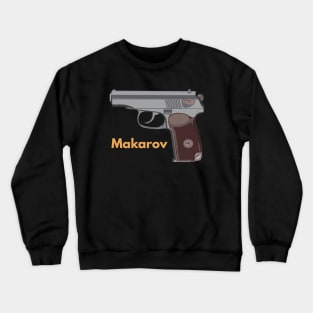 Makarov Soviet Pistol Crewneck Sweatshirt